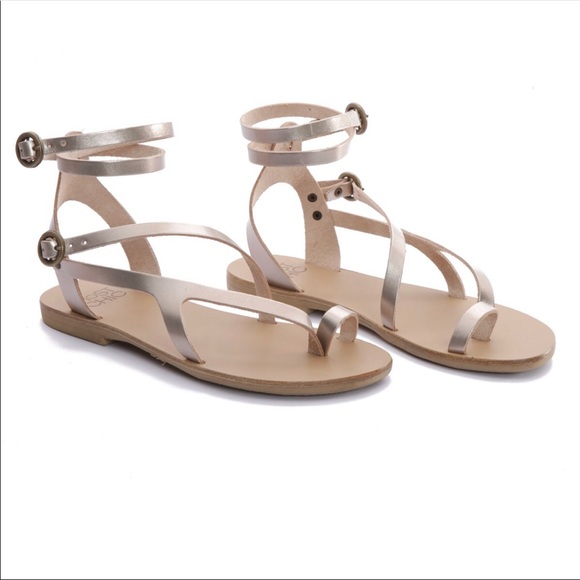 Nymphea metal sand leather sandals - Picture 3 of 4